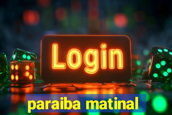 paraiba matinal